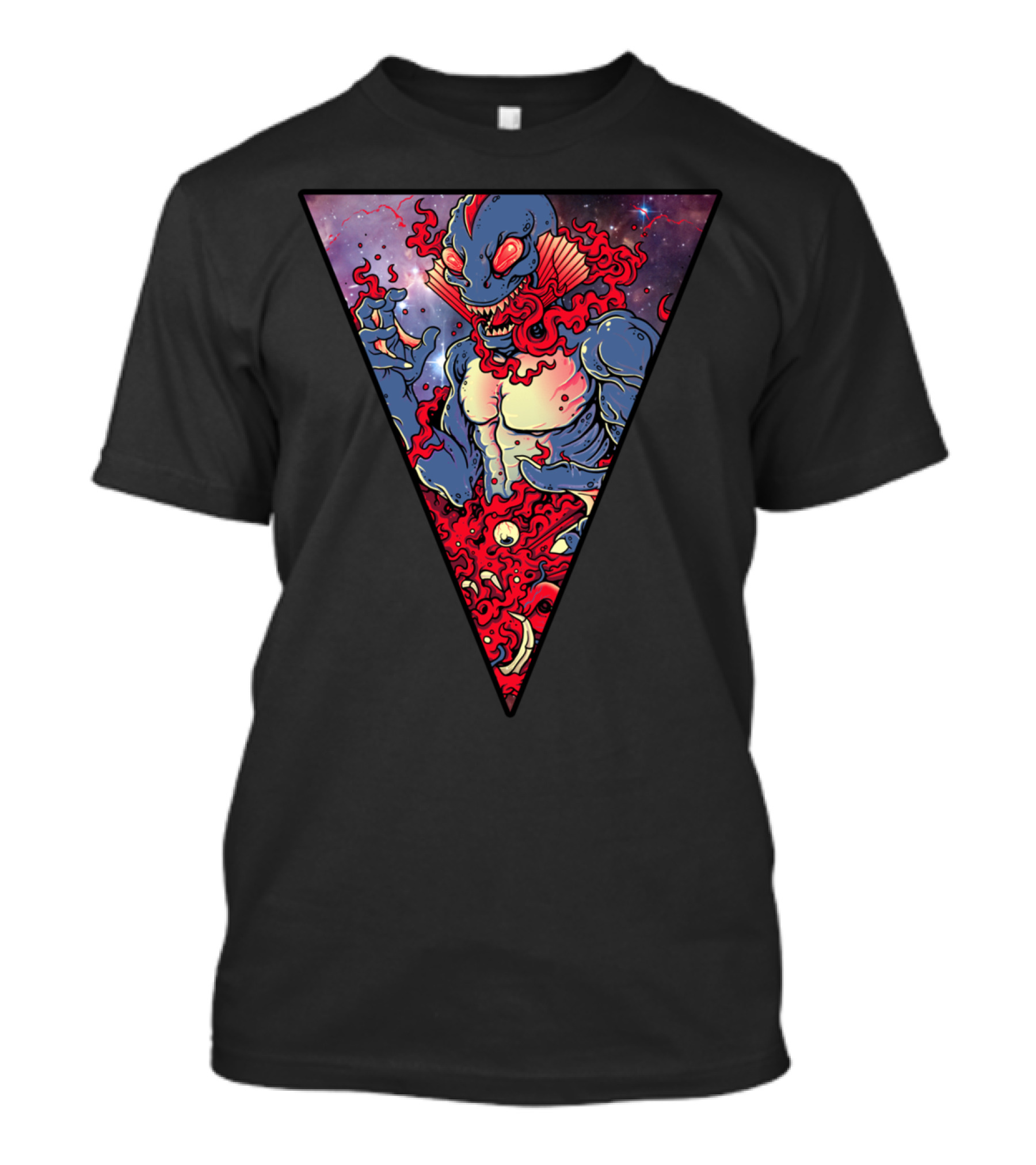 Bloodbath Cosmic Monster Triangular T-Shirt