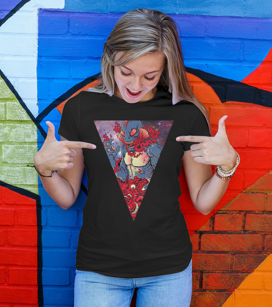 Bloodbath Cosmic Monster Triangular T-Shirt