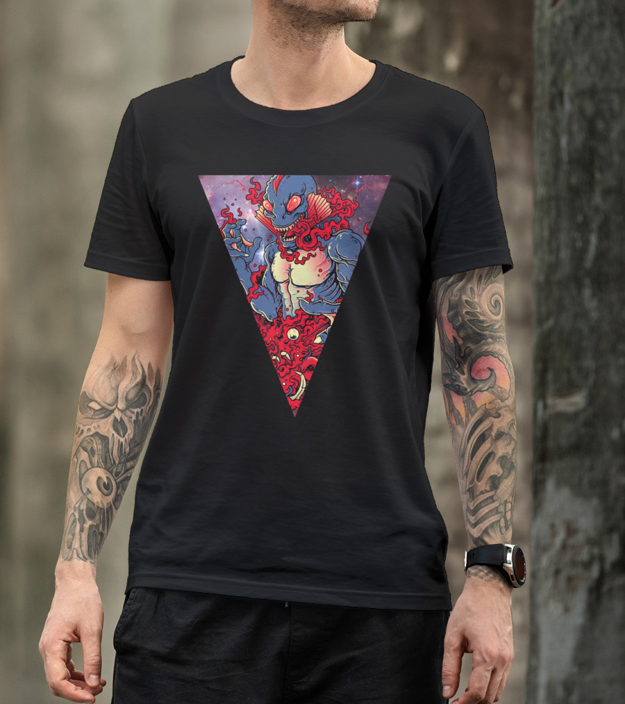 Bloodbath Cosmic Monster Triangular T-Shirt