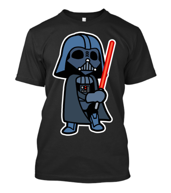 Vader Pop Figure With Red Lightsaber T-Shirt