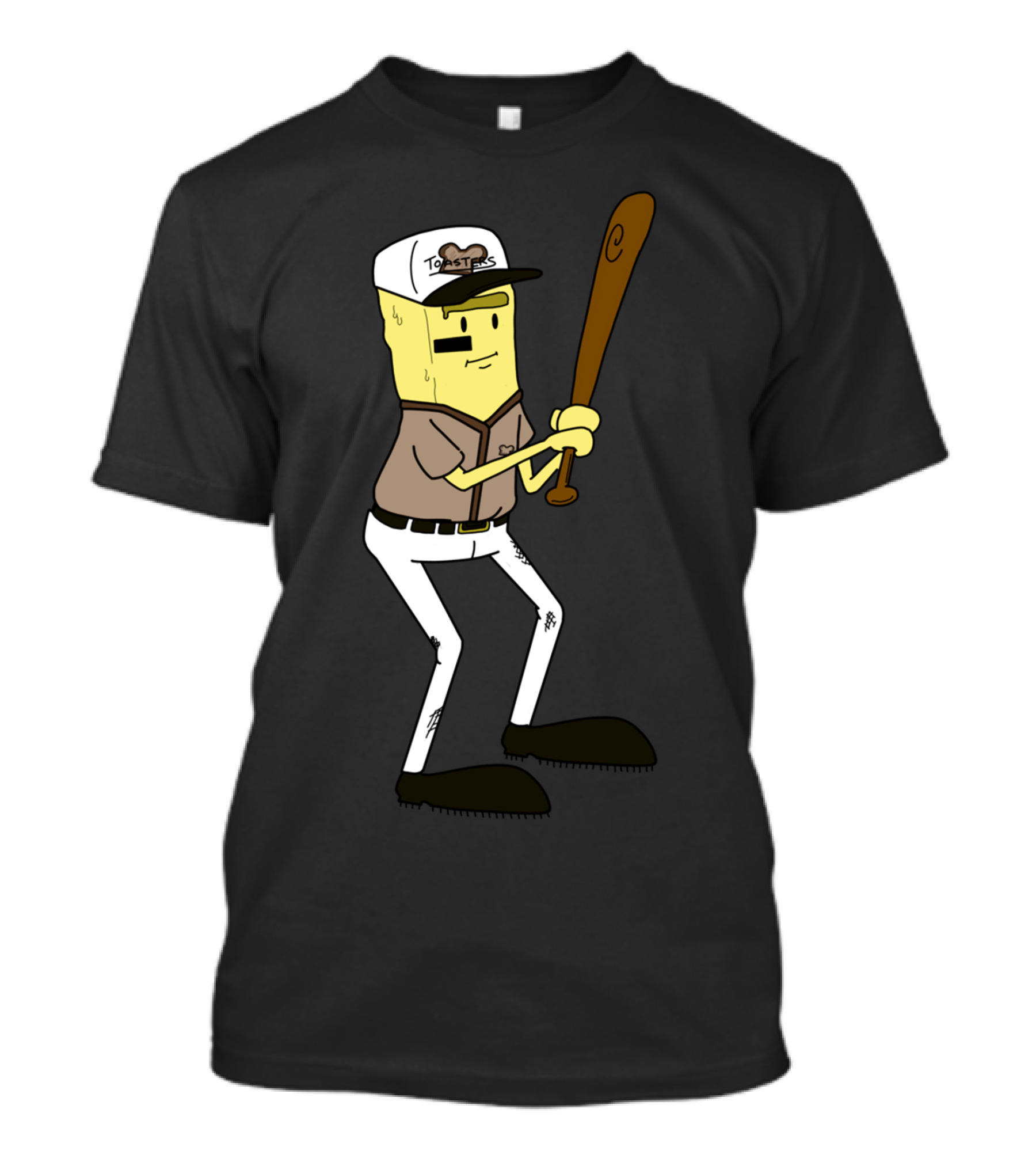Toasties Baseball Player Butter Up T-Shirt