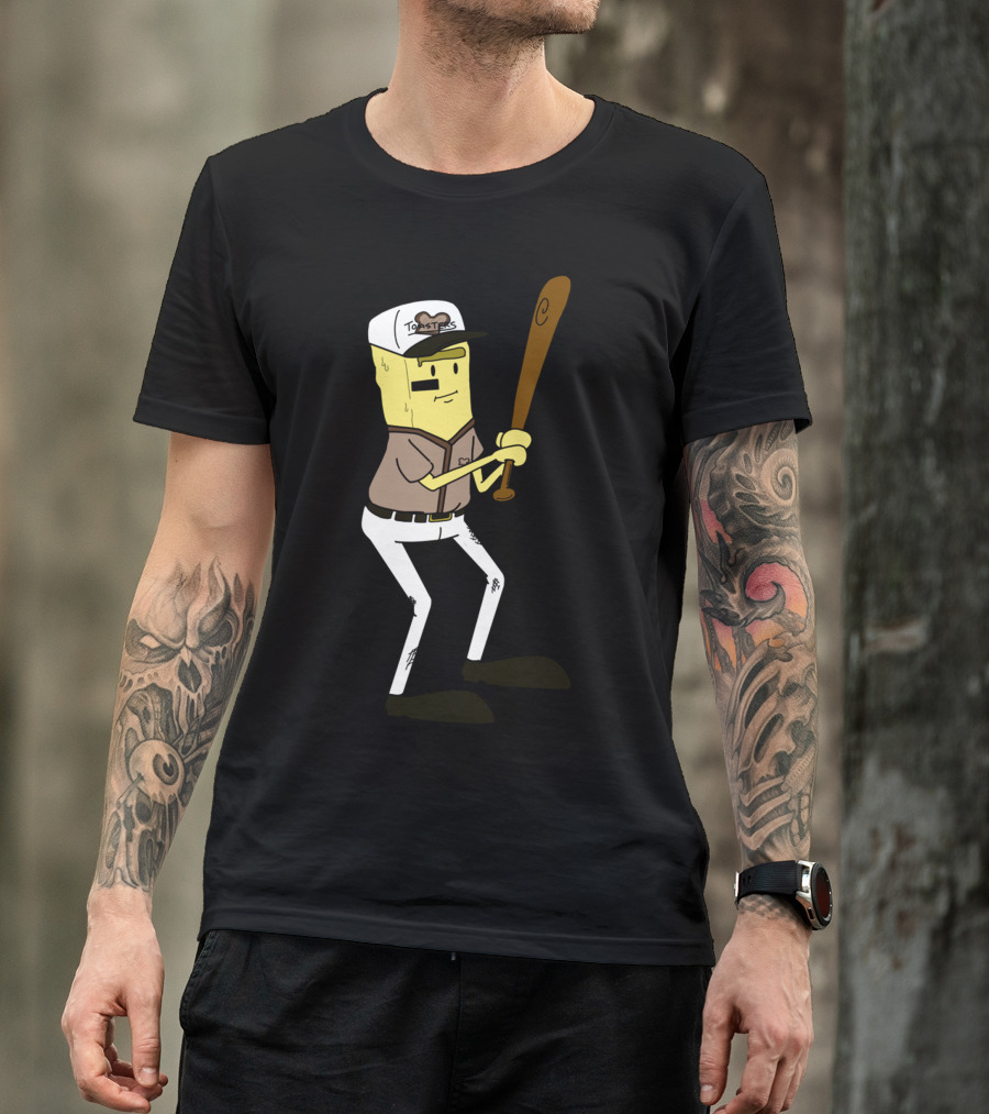 Toasties Baseball Player Butter Up T-Shirt