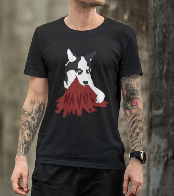 Havoc Dog Ripping Cloth With Intensity T-Shirt