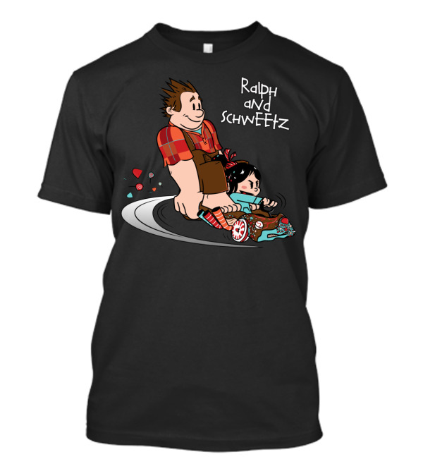 Ralph And Schweetz Racing Adventure Characters T-Shirt