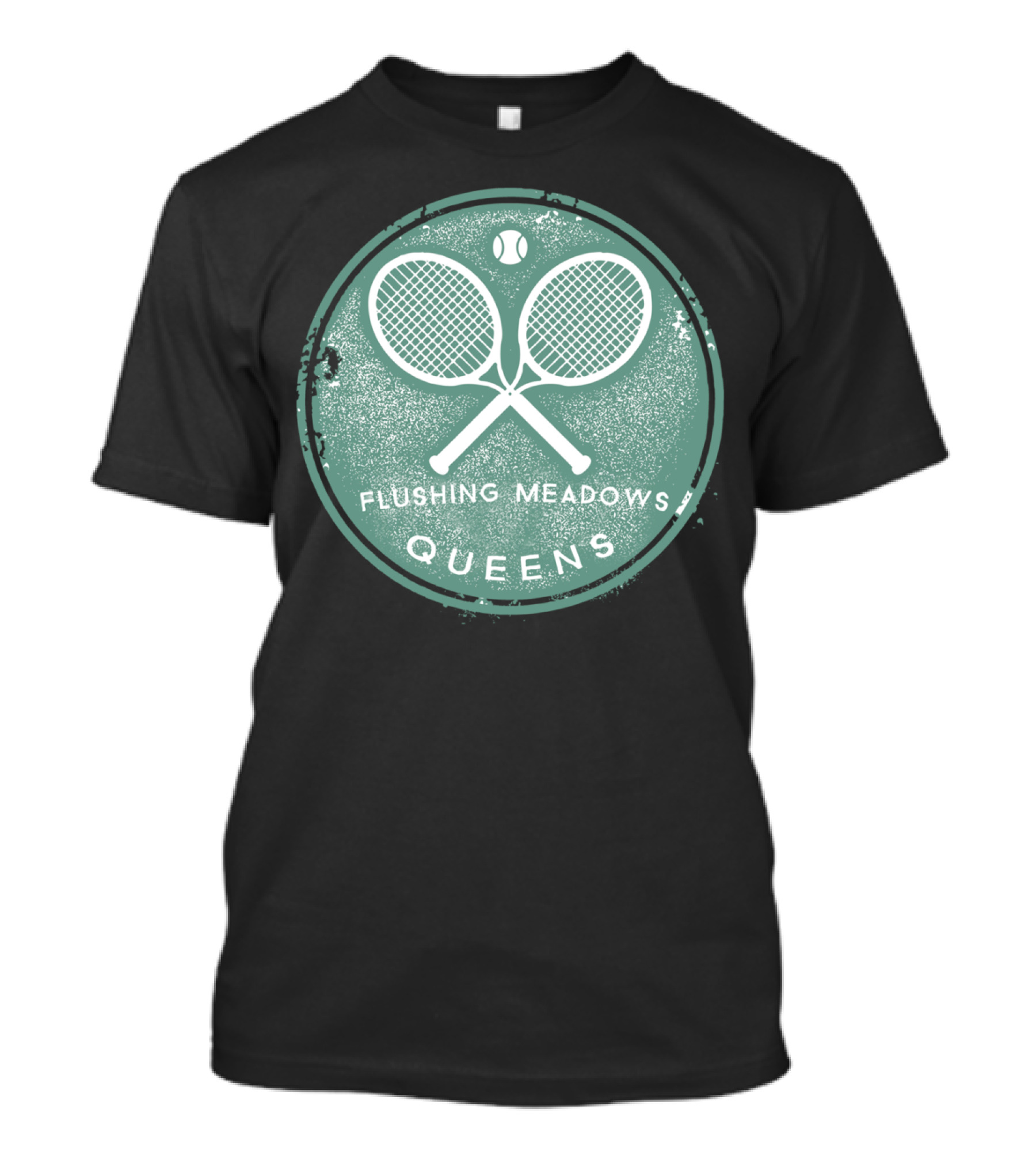 Flushing Meadows Queens Tennis Rackets T-Shirt