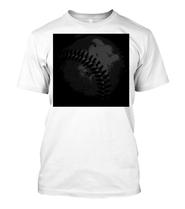 Baseball Impression Art Print Classic Style Iconic Stitch T-Shirt