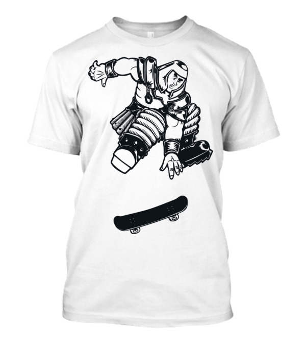 Ran Man Extreme Masters Of Univers Skateboarding Warrior T-Shirt