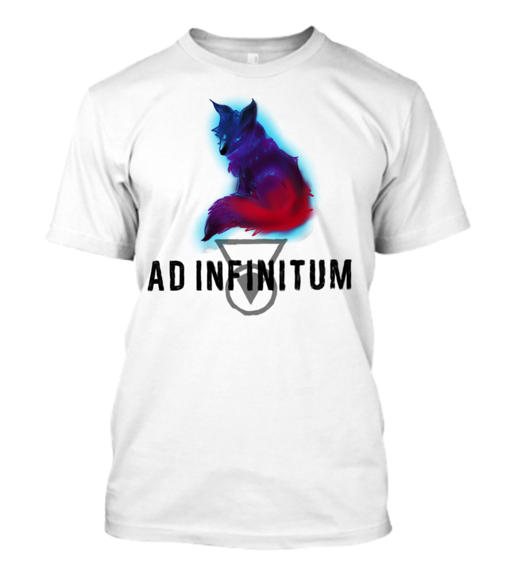 Ethereal Spirit Fox Ad Infinitum T-Shirt