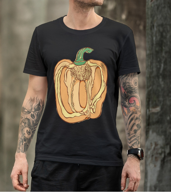 Anatomic Cross-Section Of Bell Pepper T-Shirt