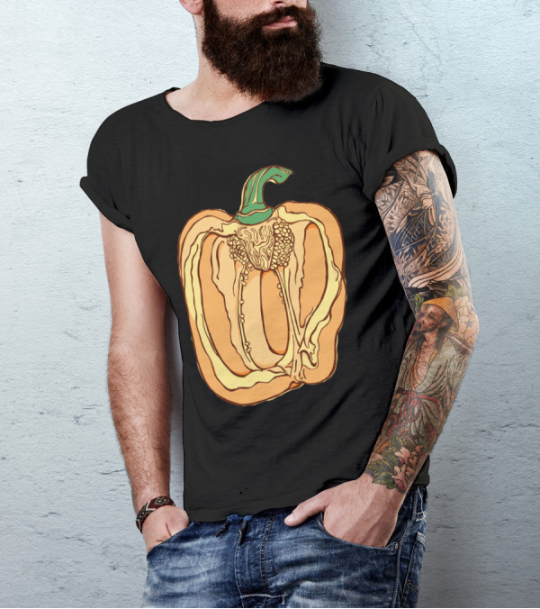 Anatomic Cross-Section Of Bell Pepper T-Shirt