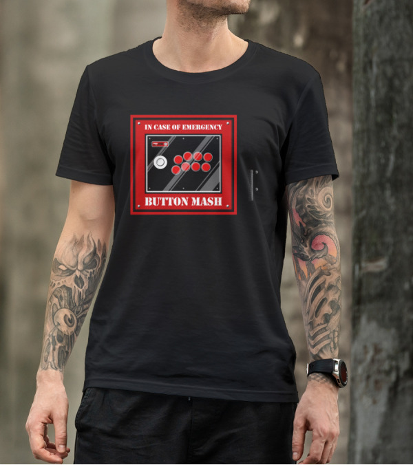In Case Of Emergency Button Mash T-Shirt