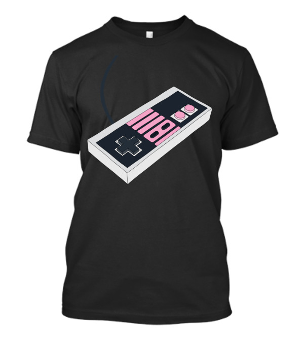 NES Controller 8-Bit Retro Gaming Nostalgia T-Shirt
