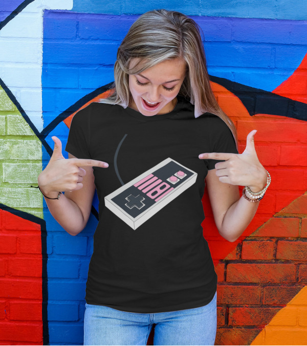 NES Controller 8-Bit Retro Gaming Nostalgia T-Shirt