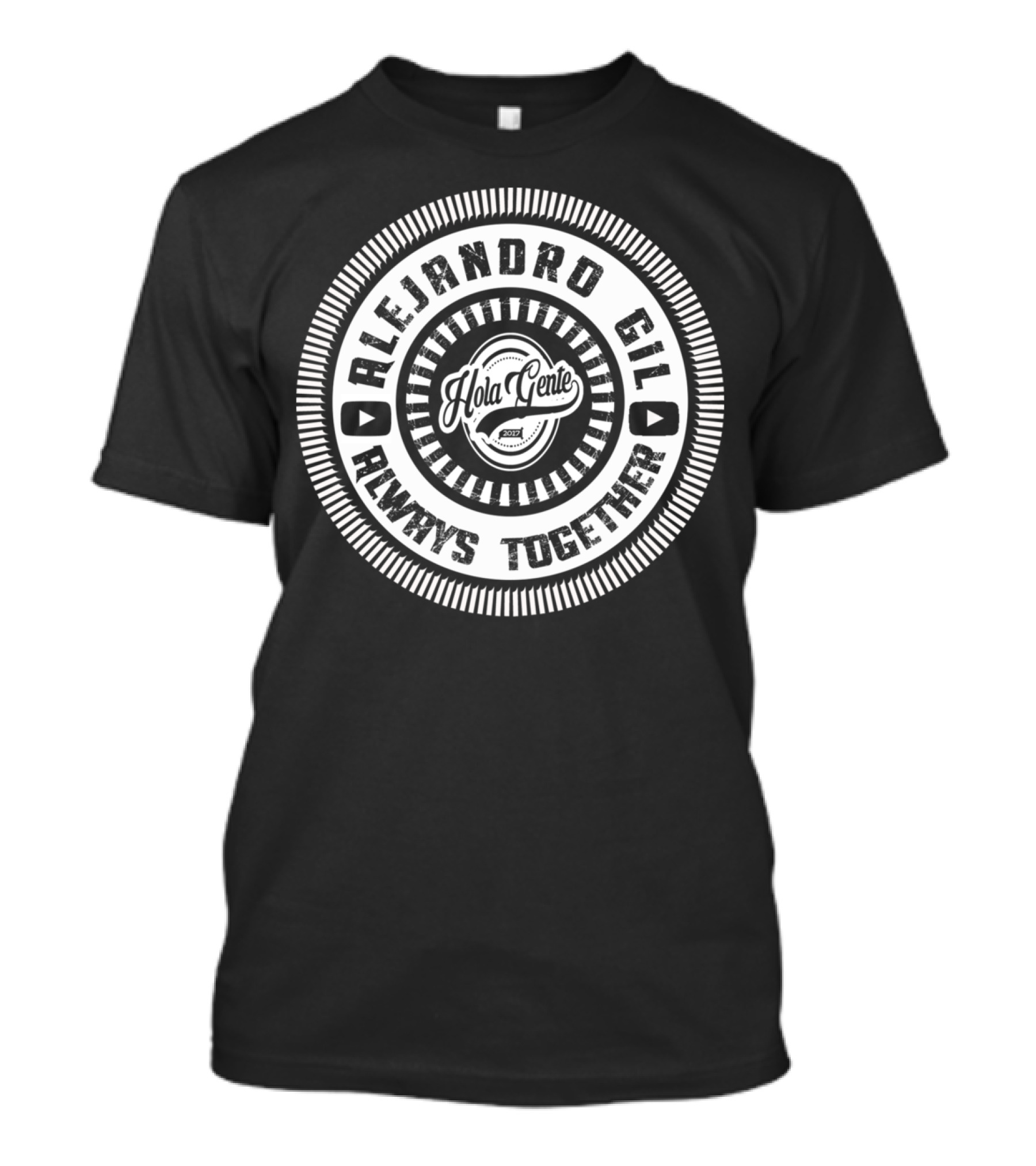 ALEJANDRO GIL HOLA GENTE ALWAYS TOGETHER T-Shirt