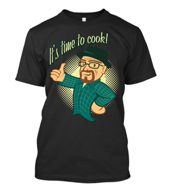 It's Time To Cook Cooking With Walt Cartoon T-Shirt