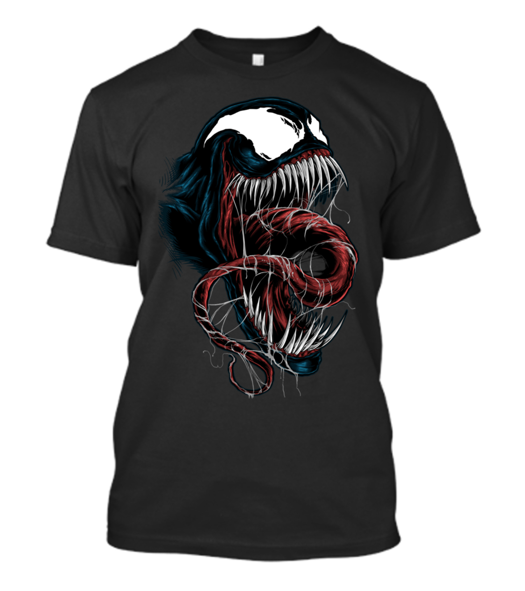 Venom Unhinged Tongue And Teeth T-Shirt