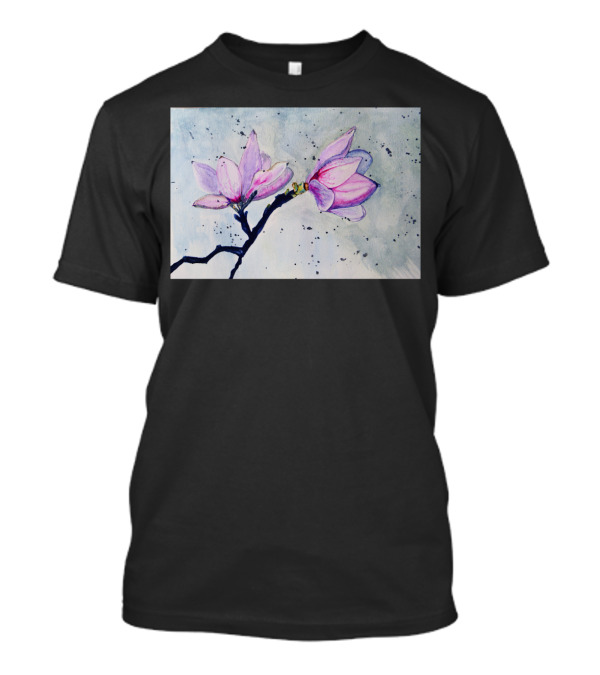 Evening Romance By ArtB Magnolia Blossom On Delicate Branch T-Shirt