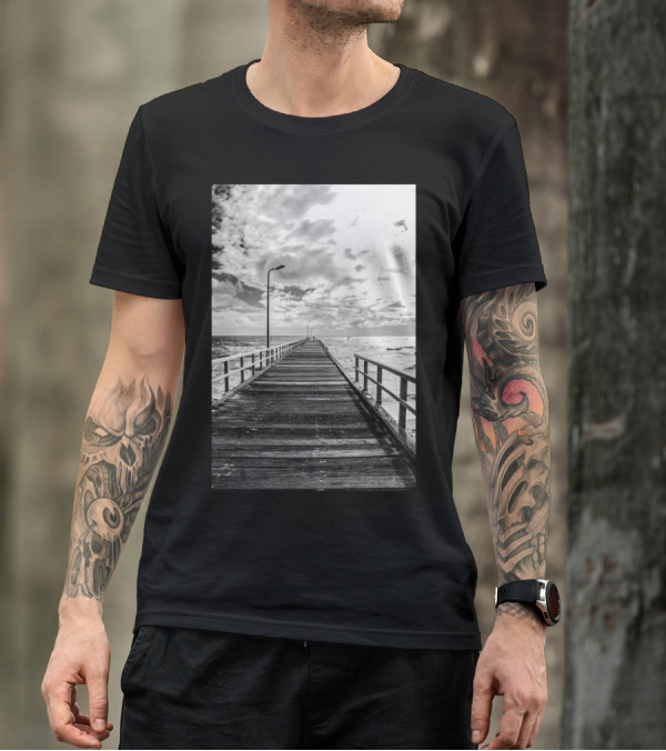 By The Bay By Me Pier Walkway T-Shirt