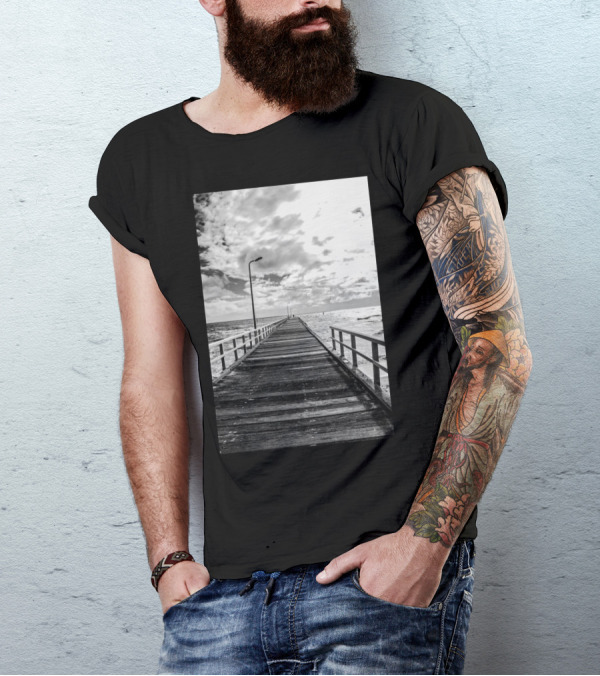By The Bay By Me Pier Walkway T-Shirt