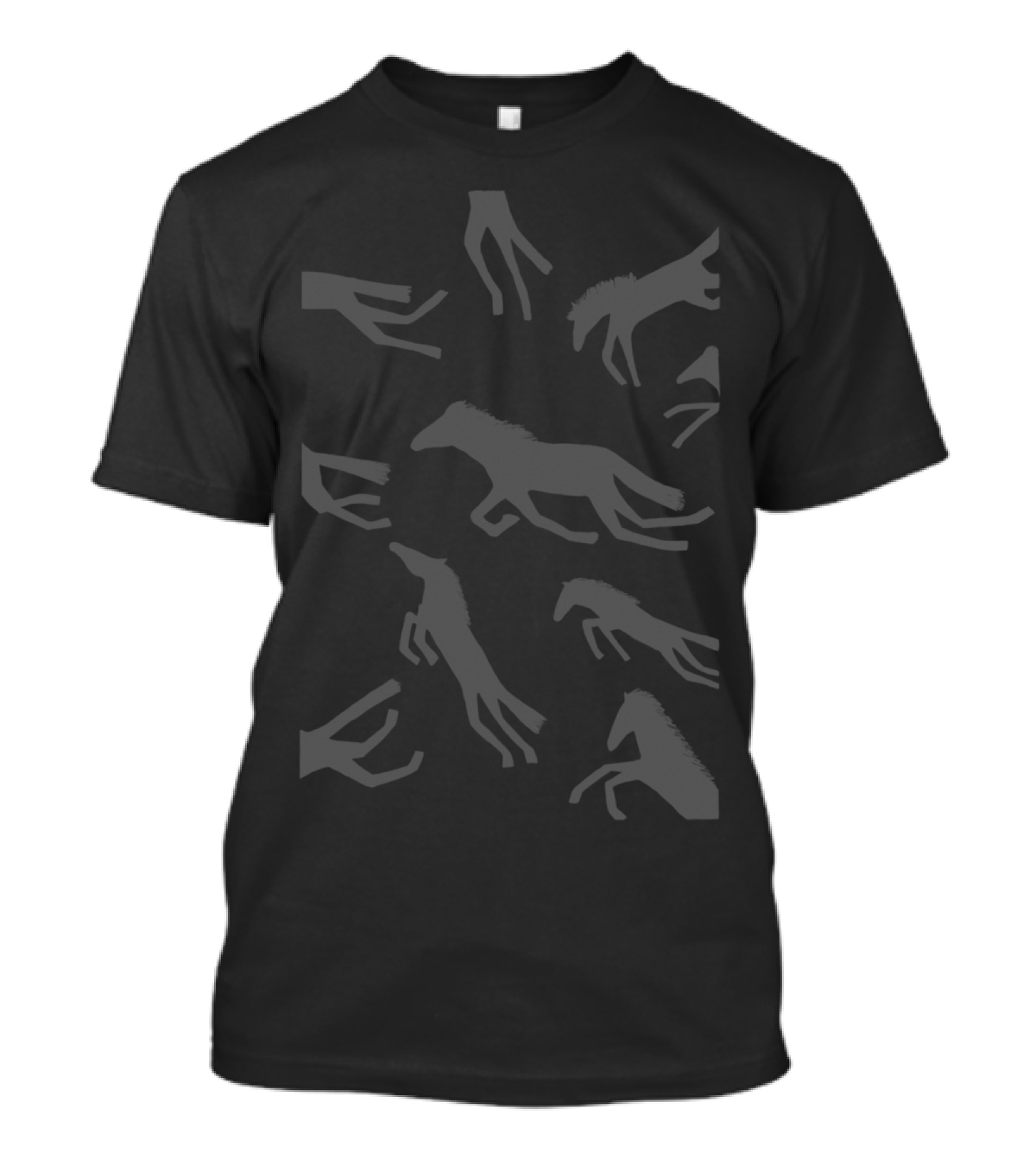Horses In Dynamic T-Shirt