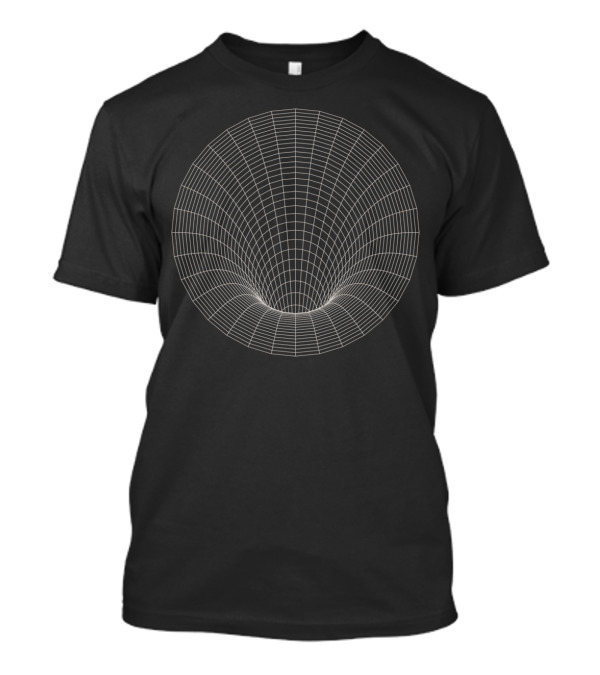 Event Horizon Black Hole Grid T-Shirt