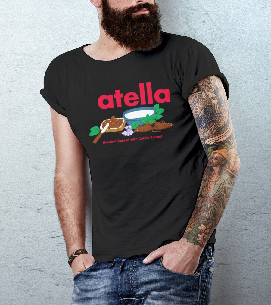 Ratella Purrero Hazelnut Spread With Catnip Extract T-Shirt