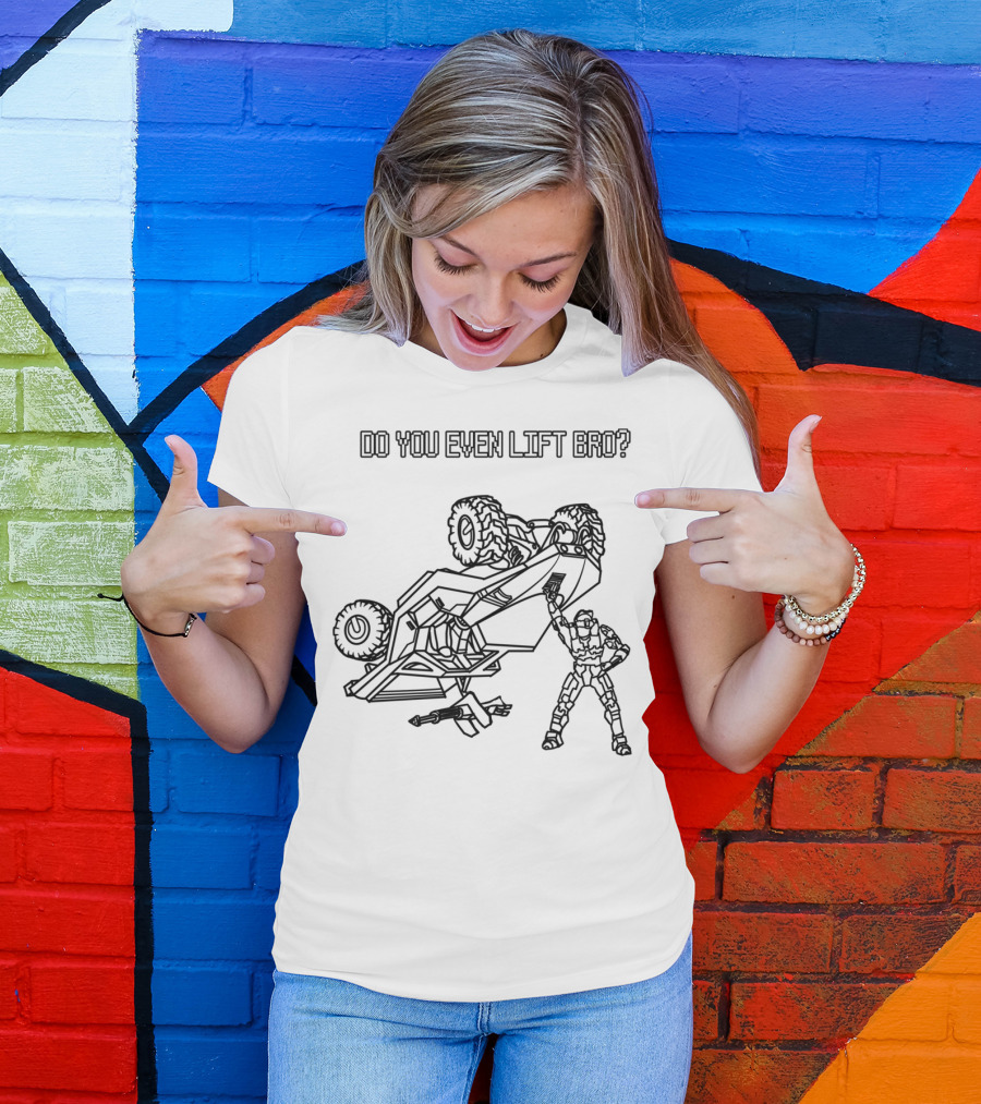 Do You Even Lift Bro Supersoldier Lifts Bro T-Shirt