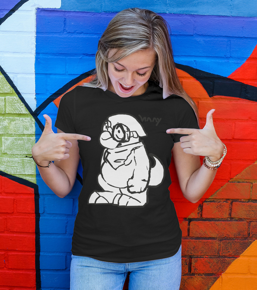 Vinny The Mailpangolin Character T-Shirt