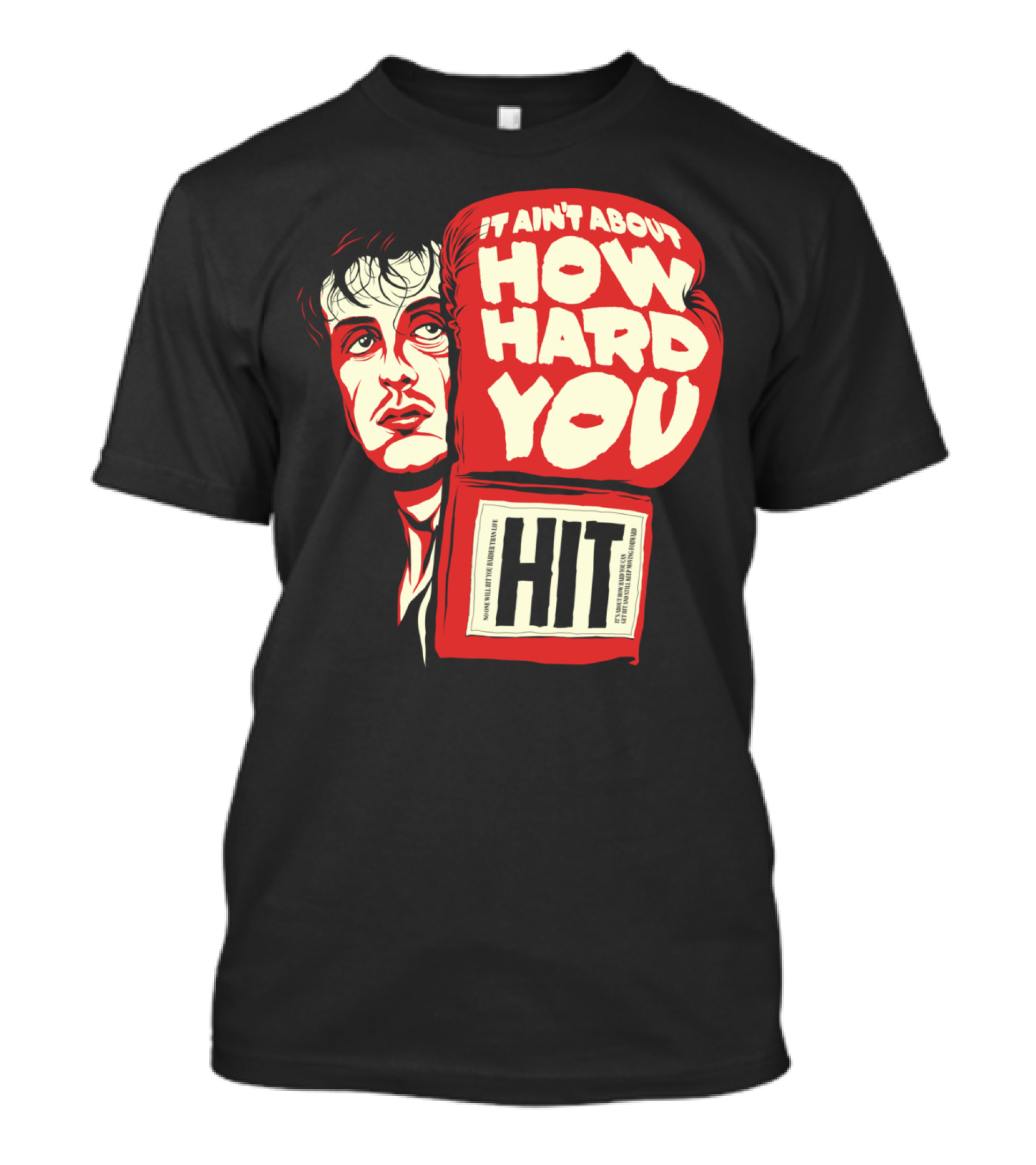 It Ain't About How Hard You Hit Boxing T-Shirt
