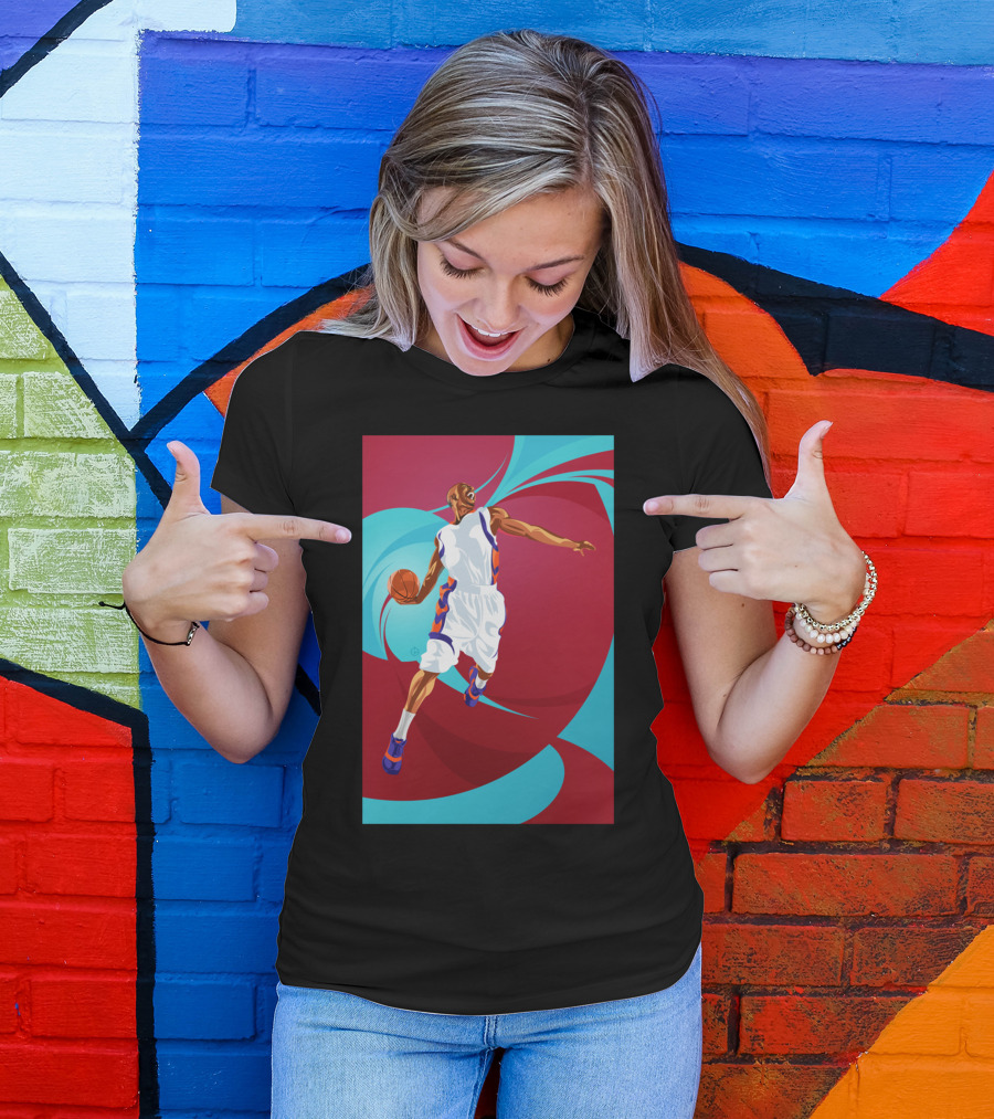 Basketball Jump Shot Dynamic Motion By Nik T-Shirt