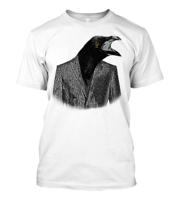 Ravens Head Suit Top Bird T-Shirt