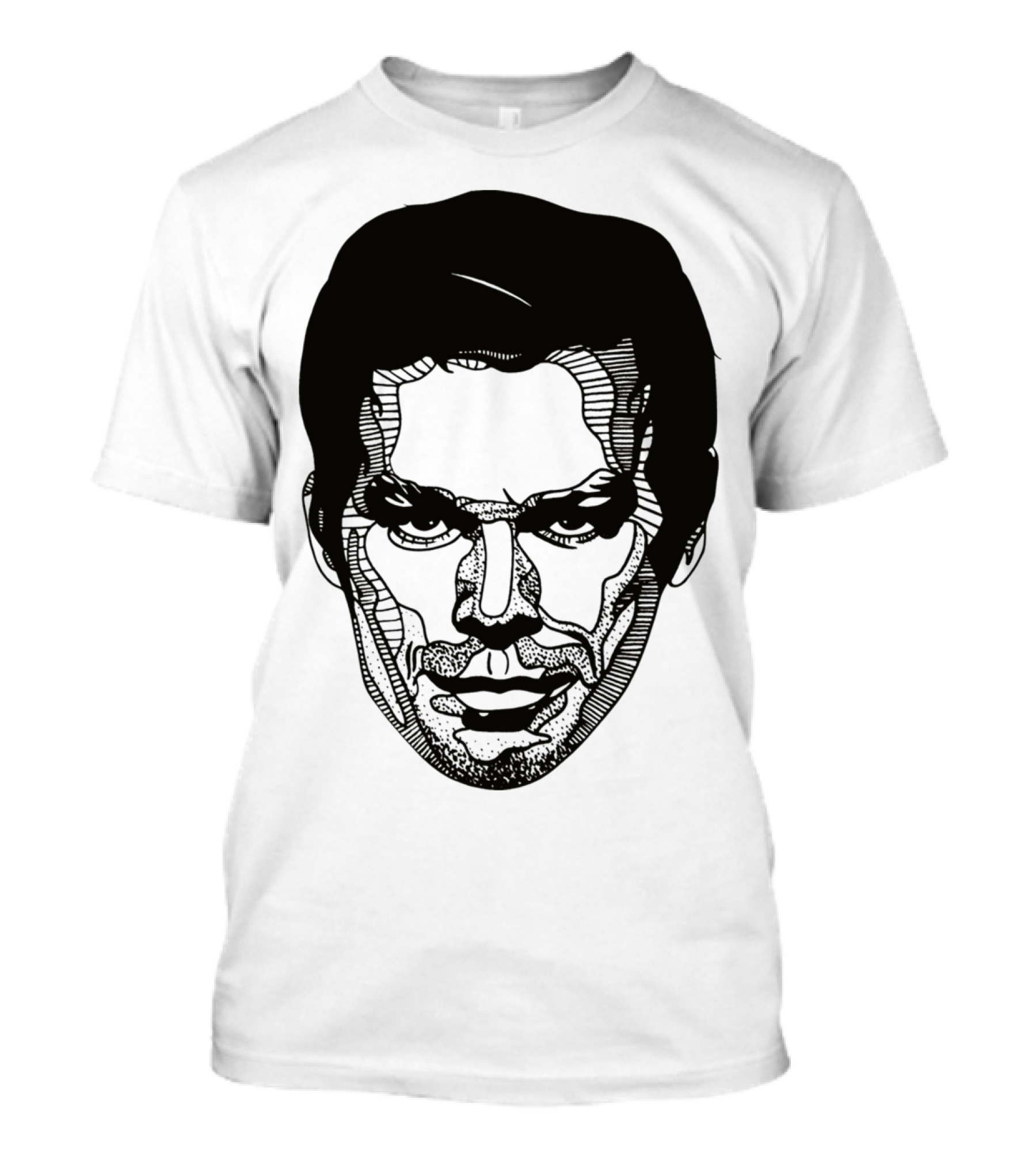 Dexter Morgan Face Outline Dark T-Shirt