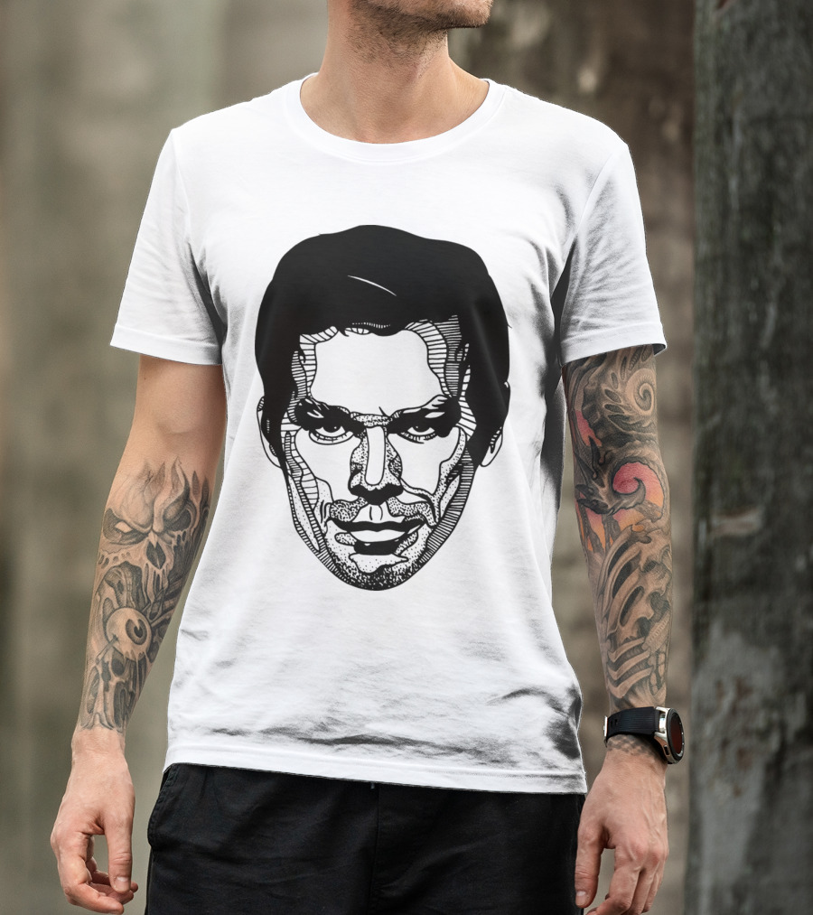 Dexter Morgan Face Outline Dark T-Shirt