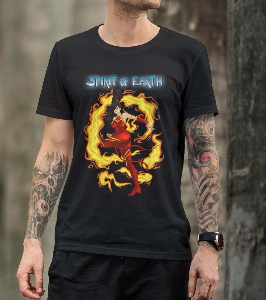 Spirit Of Earth Raya Fighter Fire Woman T-Shirt