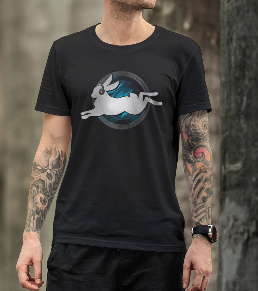 Lynxaria Galactic Bunny Headphone T-Shirt