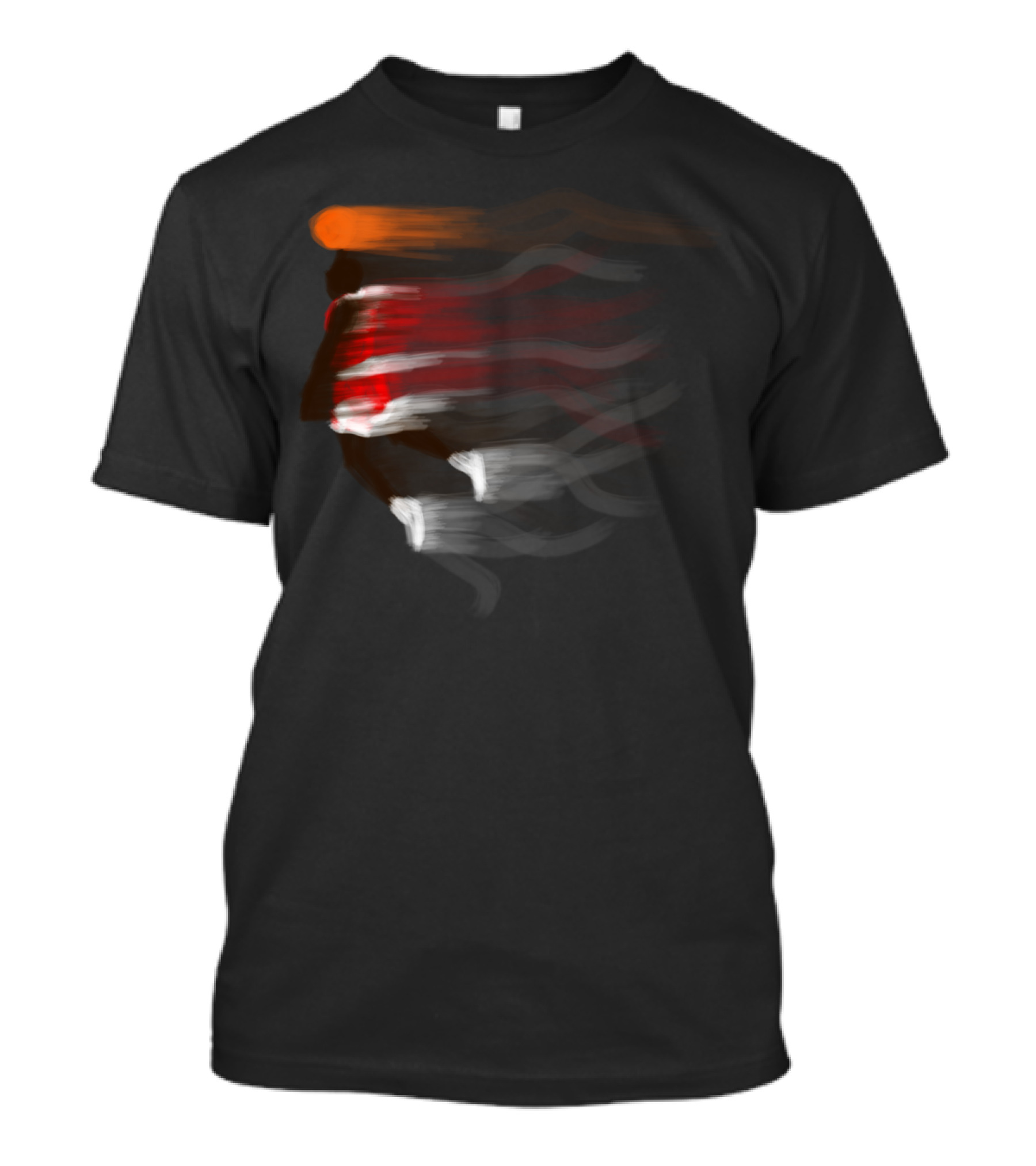 Flying Legend Athletic Airbrush Motion T-Shirt