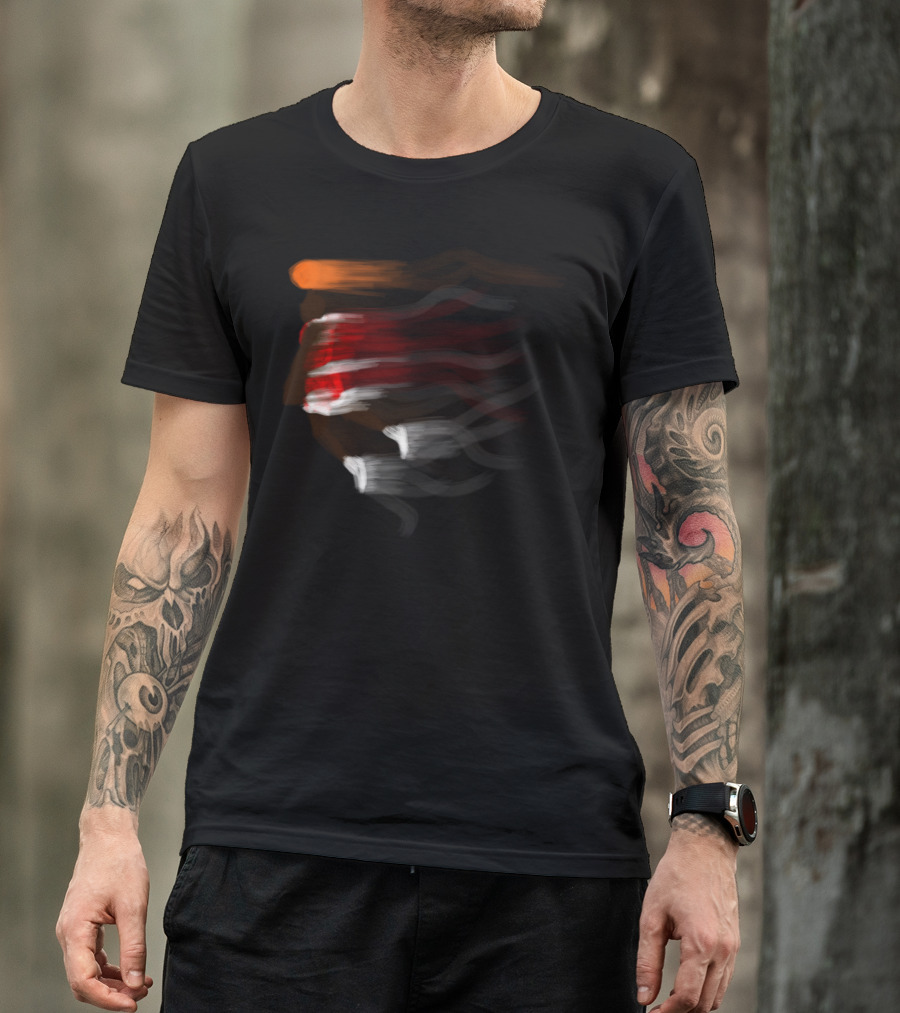 Flying Legend Athletic Airbrush Motion T-Shirt