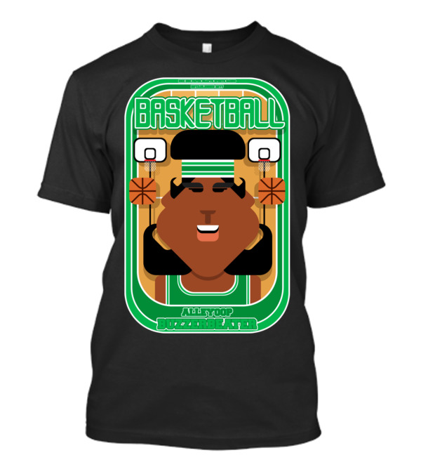 Basketball Green Buzzerbeater Alleyoop T-Shirt