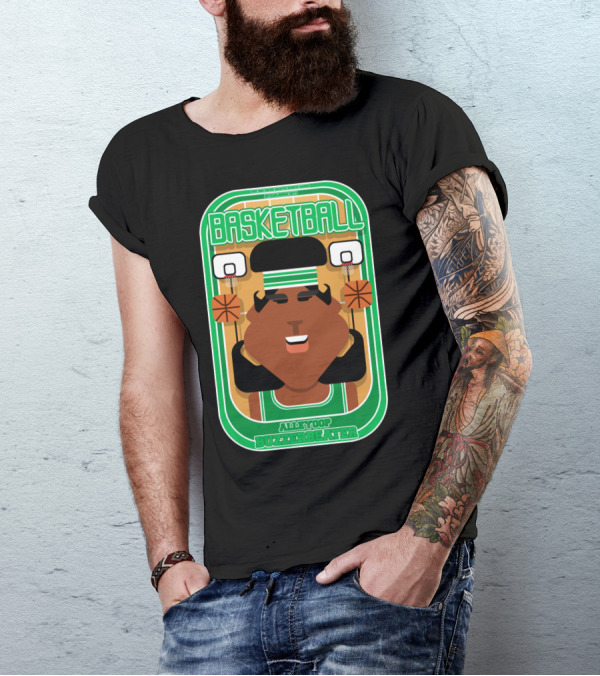 Basketball Green Buzzerbeater Alleyoop T-Shirt