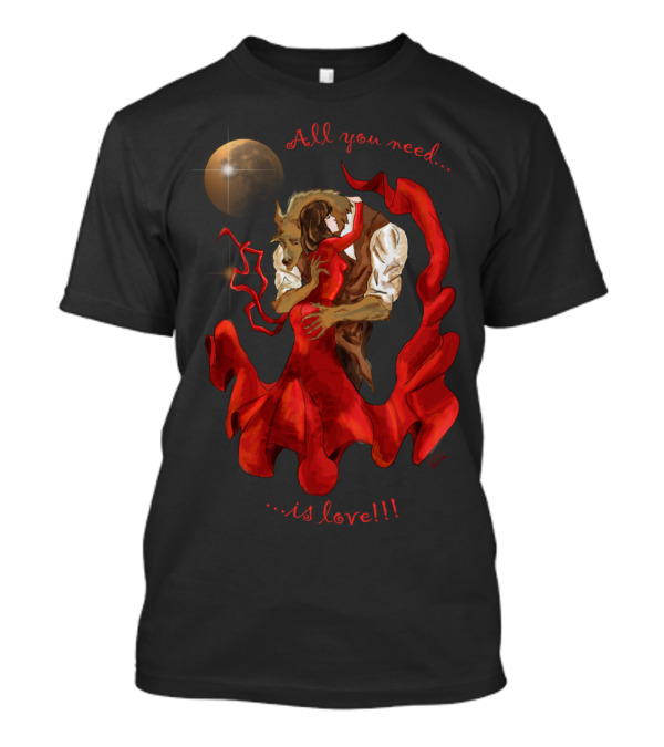 All You Need Is Love Little Red Riding Hood Hug T-Shirt