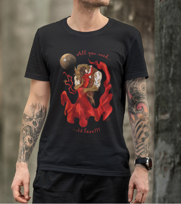 All You Need Is Love Little Red Riding Hood Hug T-Shirt