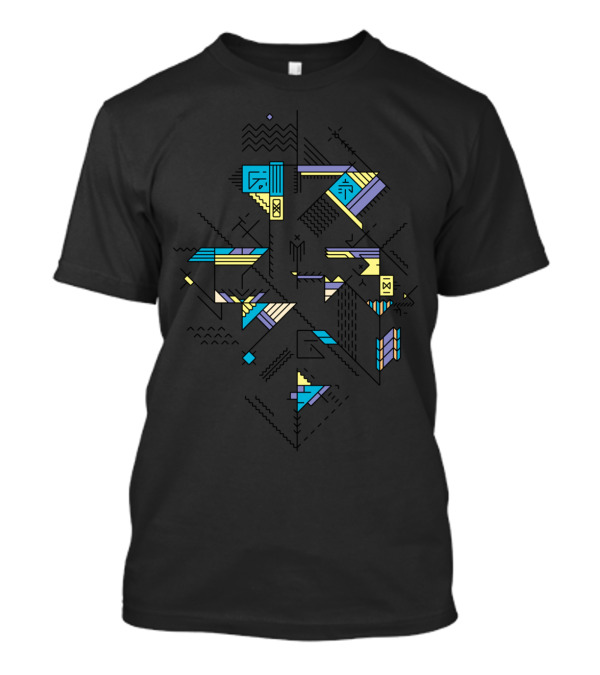 Anchor Reduc Geometric Abstract T-Shirt