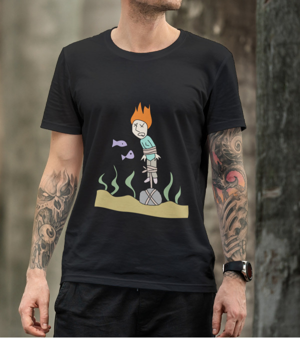 Die Lois Die Bound Underwater With Fish And Seaweed T-Shirt