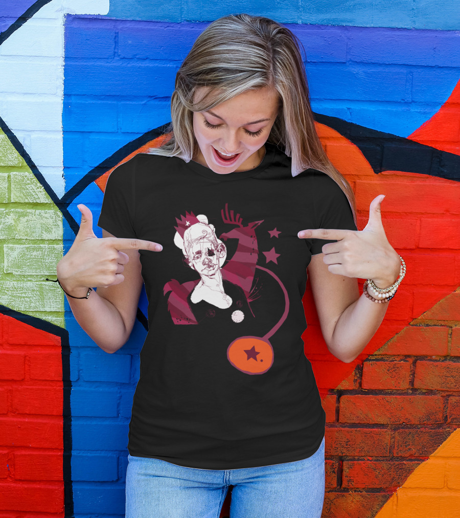 Night Shepherd Starry Crown Surreal T-Shirt