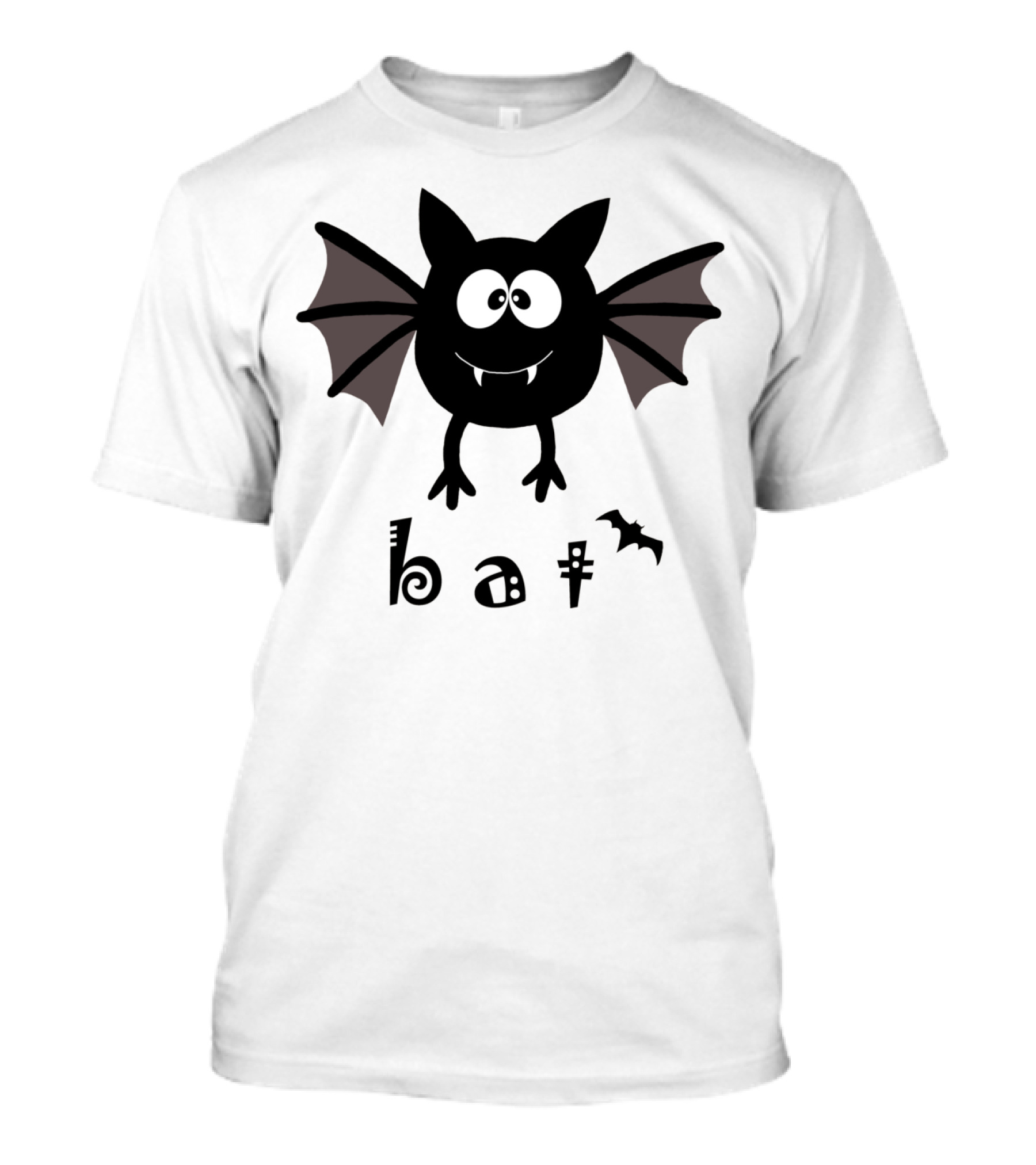 Bat With Fangs And Wings T-Shirt