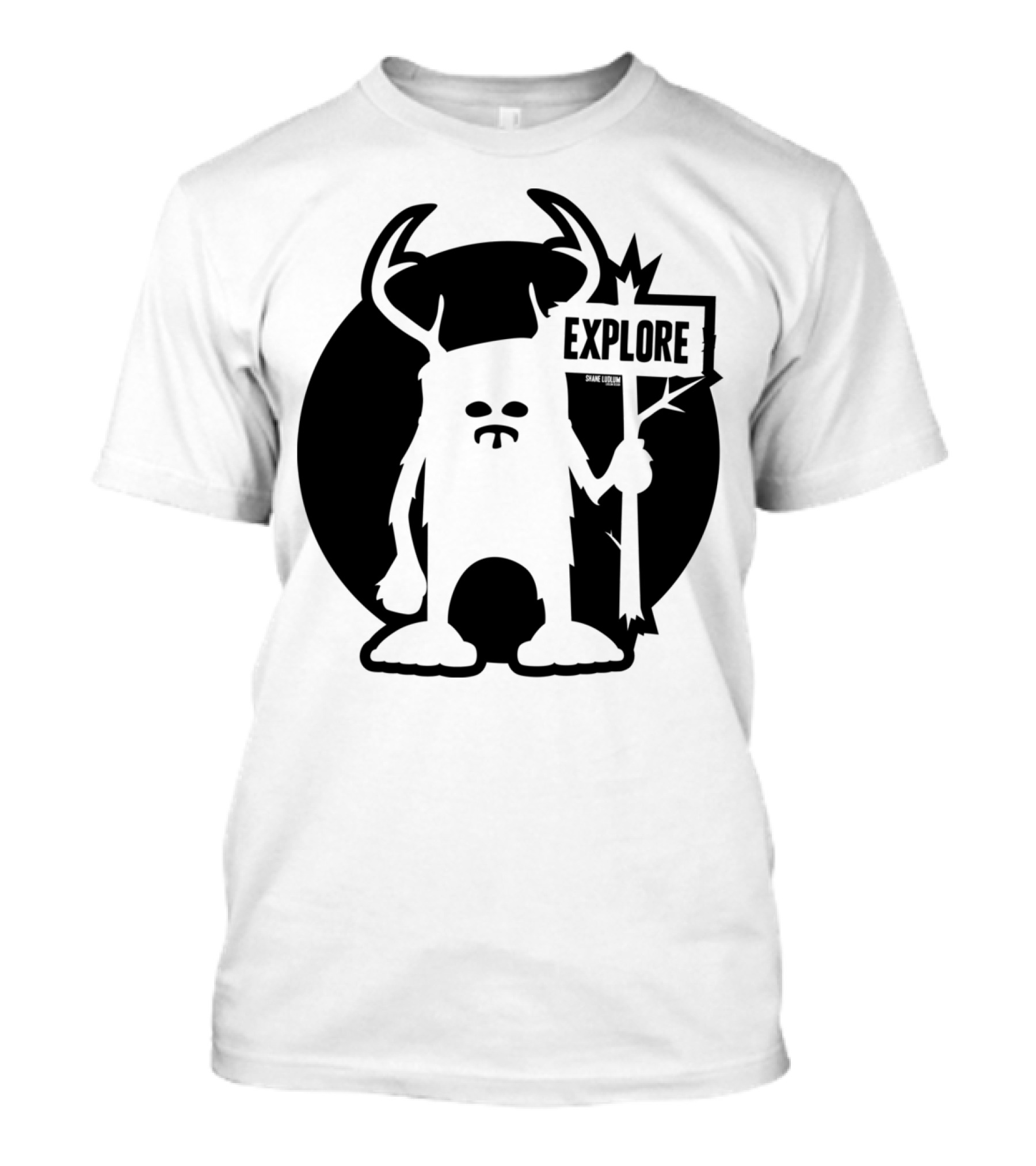 Explore Mythic Creature Emblem T-Shirt