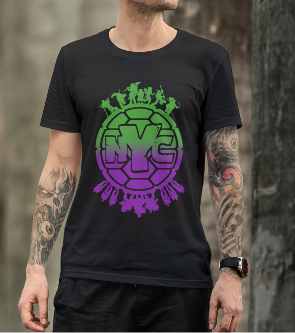 NYC Ninja Turtle Battle T-Shirt