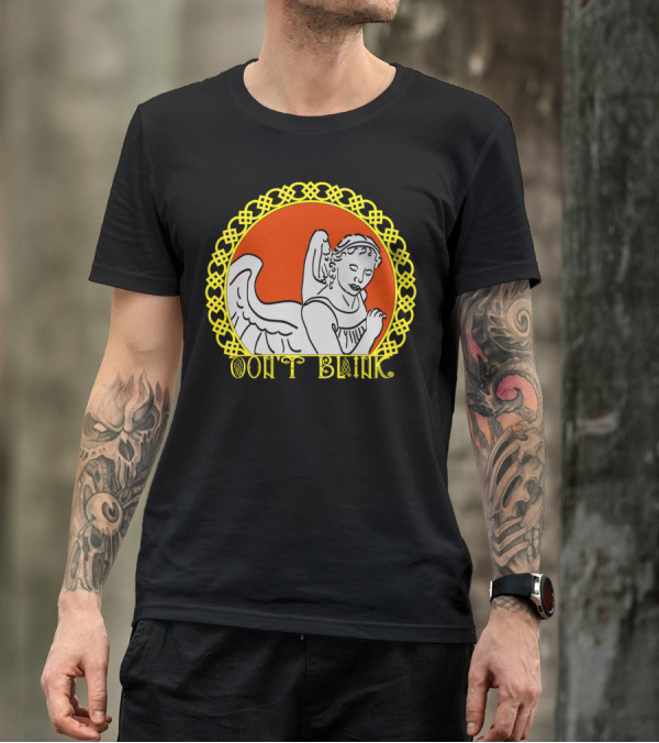 Don't Blink Angel Knot Iconic Weeping Angel T-Shirt