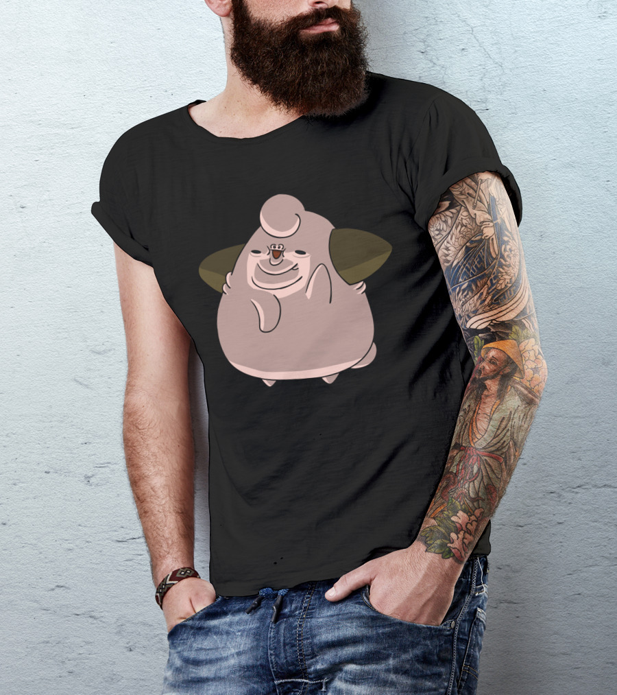 No Sleep Smiling Character T-Shirt