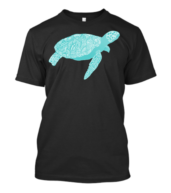 Cool Sea Turtle Intricate T-Shirt